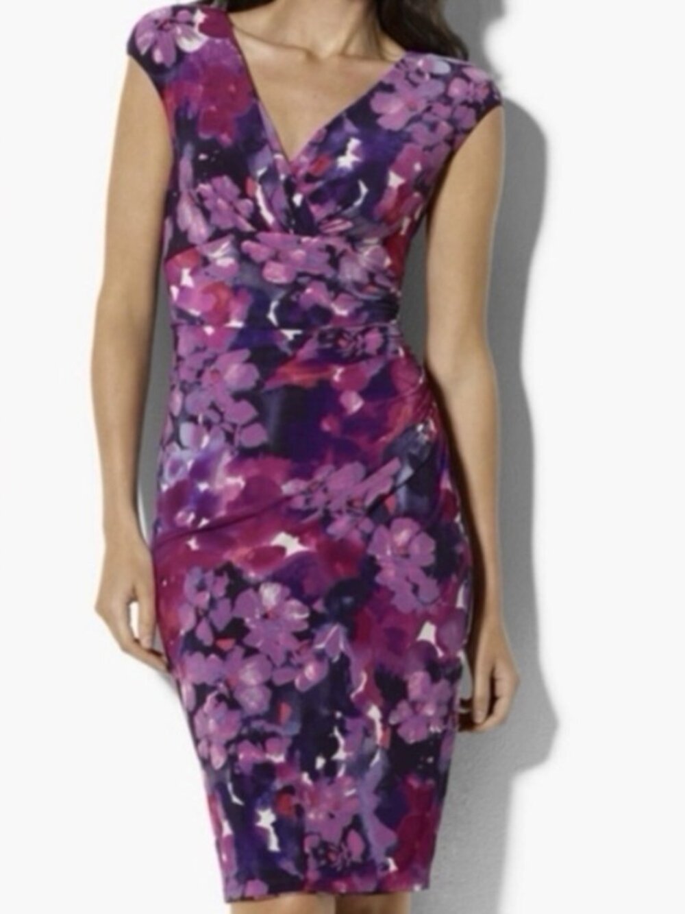 Ralph Lauren Wrap Midi Dress - NWT | sz 4 (vintage / rare find)